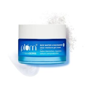 Plum Goodness Thinkderma 2% Niacinamide & Rice Water Clear Moisture Gel Cream 50Gm