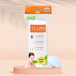 Tulips cotton pads